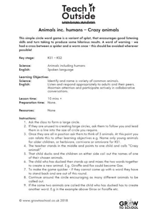 Crazy Animals