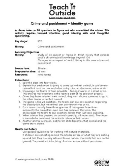 Identity Game